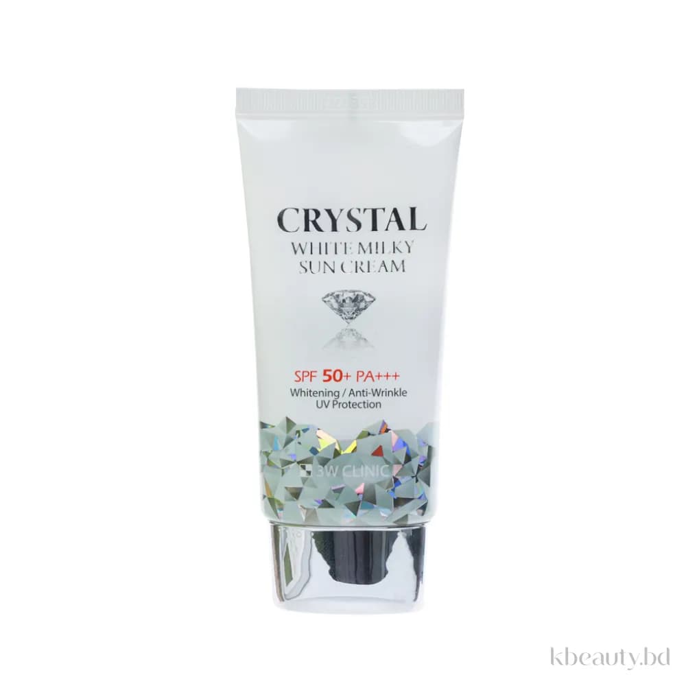 3W Clinic Crystal White Milky Sun Cream SPF 50+ PA+++ 50g