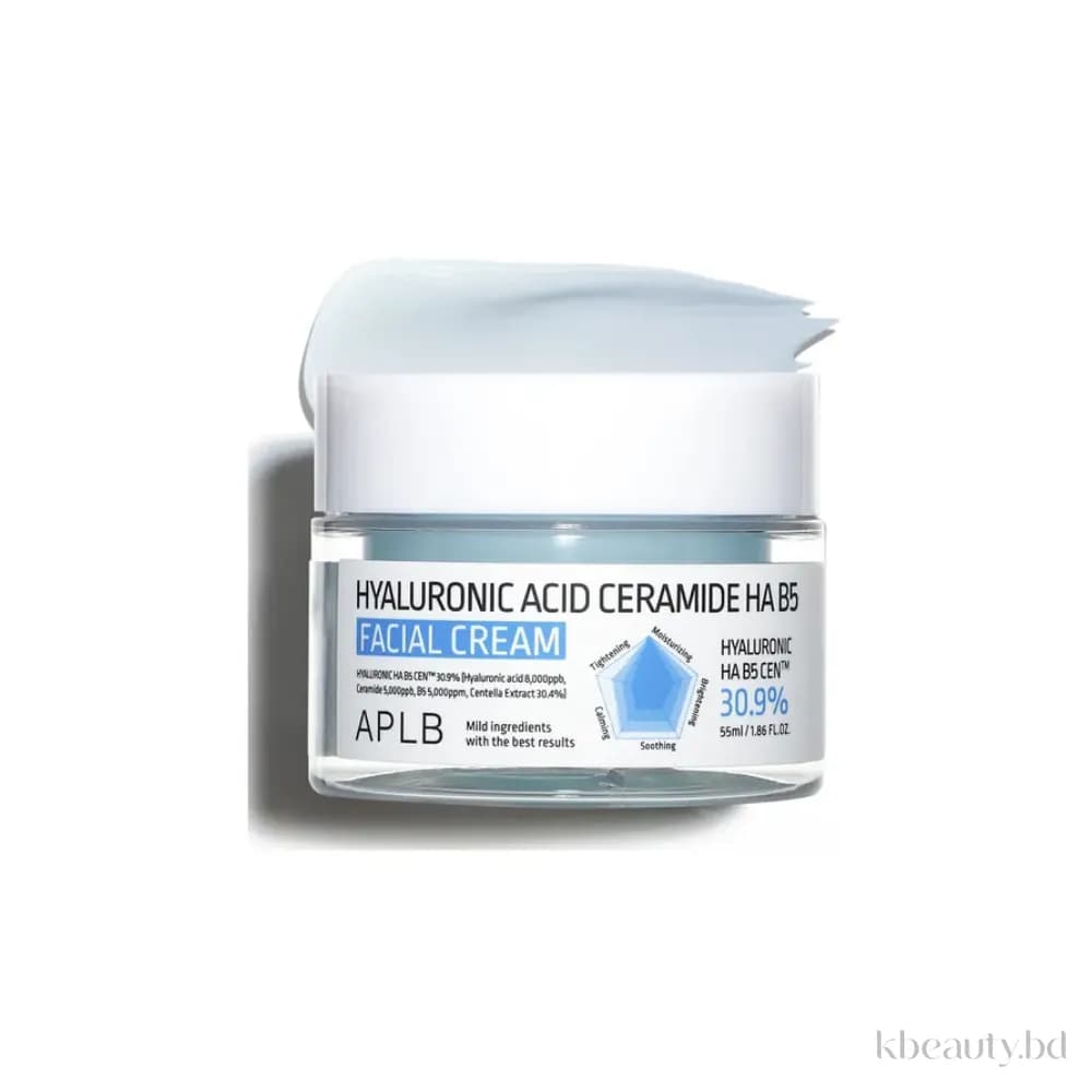 APLB Hyaluronic Acid Ceramide HA B5 Facial Cream 55ml