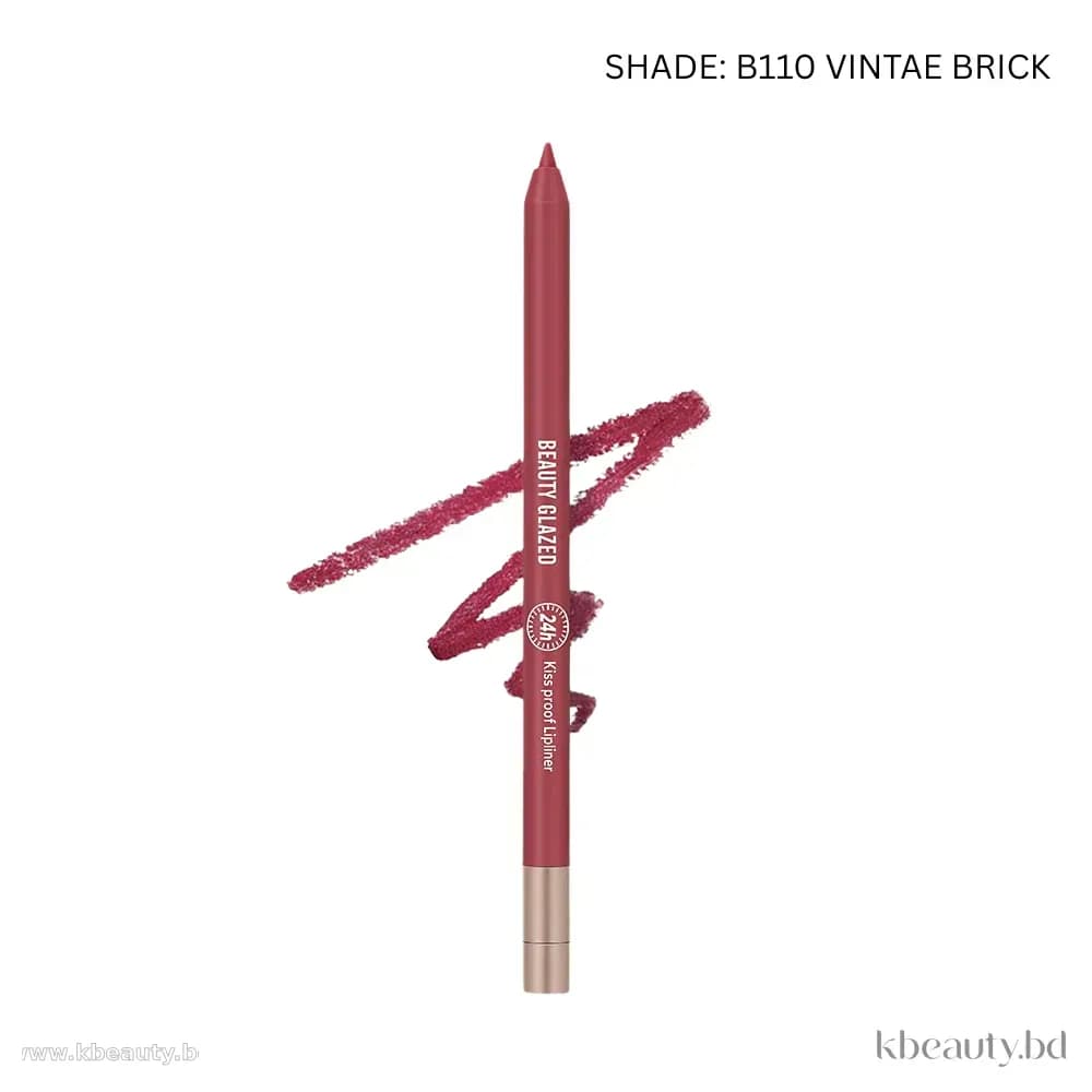 Beauty Glazed Waterproof & Long Lasting Lip Liner - B110 VINTAE BRICK