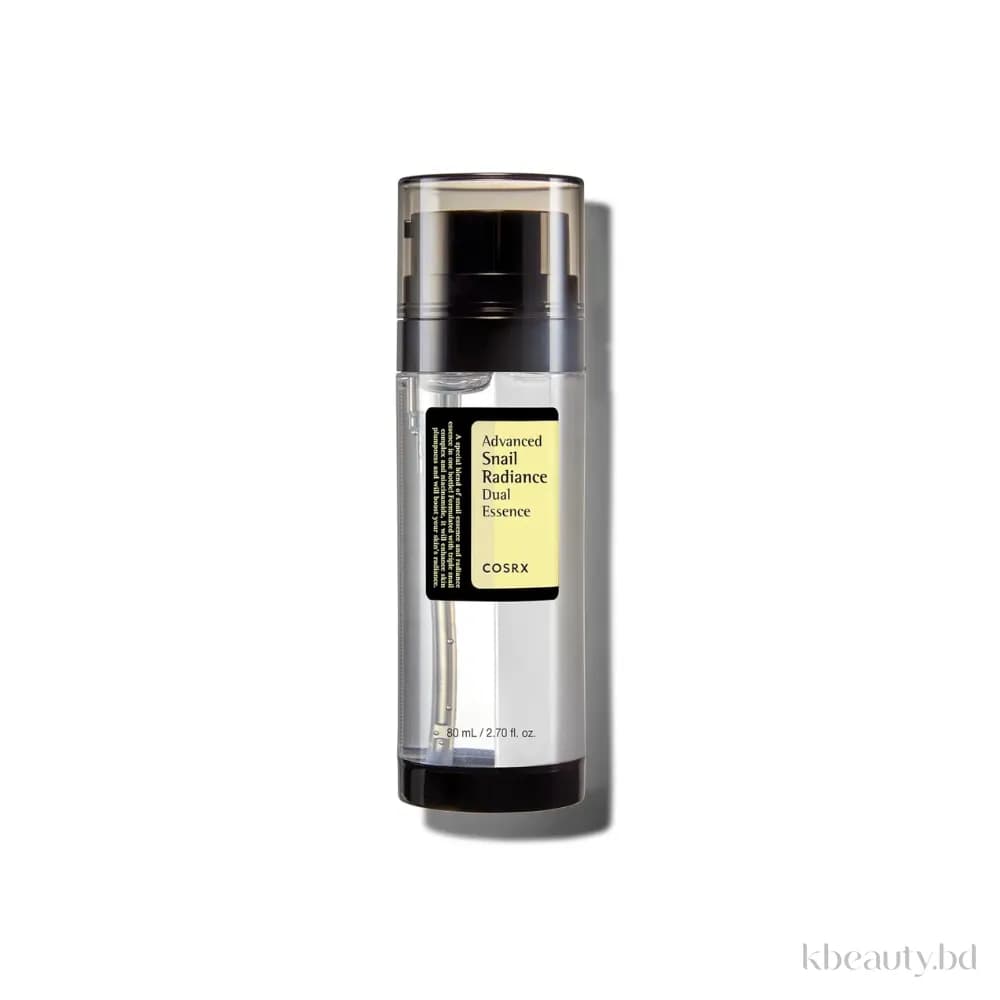 COSRX 74% Snail Mucin Dual Essence with 5% Niacinamide 80ml