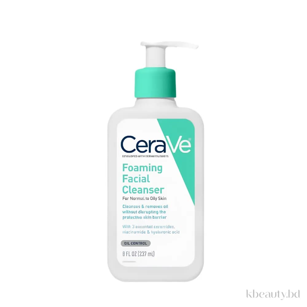 CeraVe Foaming Cleanser For Normal To Oily Skin 237ml