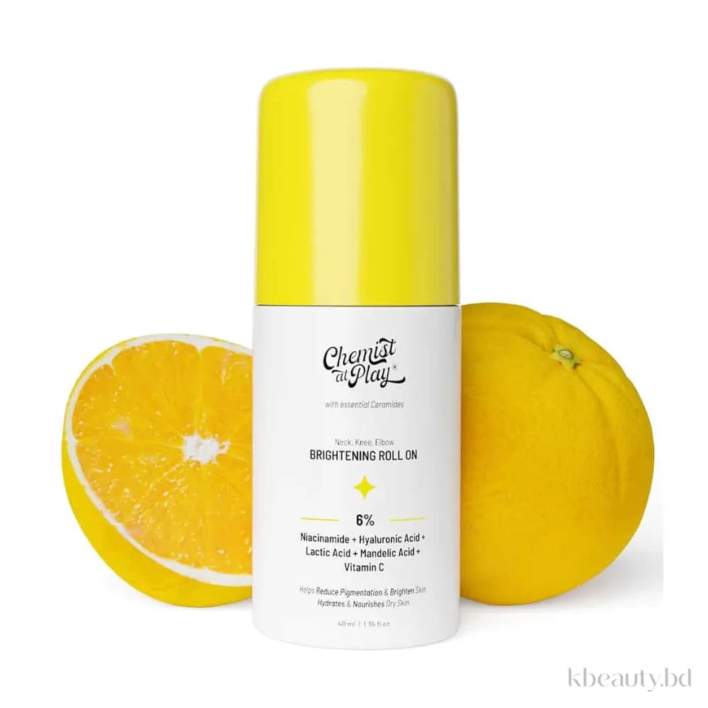 Chemist at Play Brightening Roll-On for Neck, Knee & Elbow