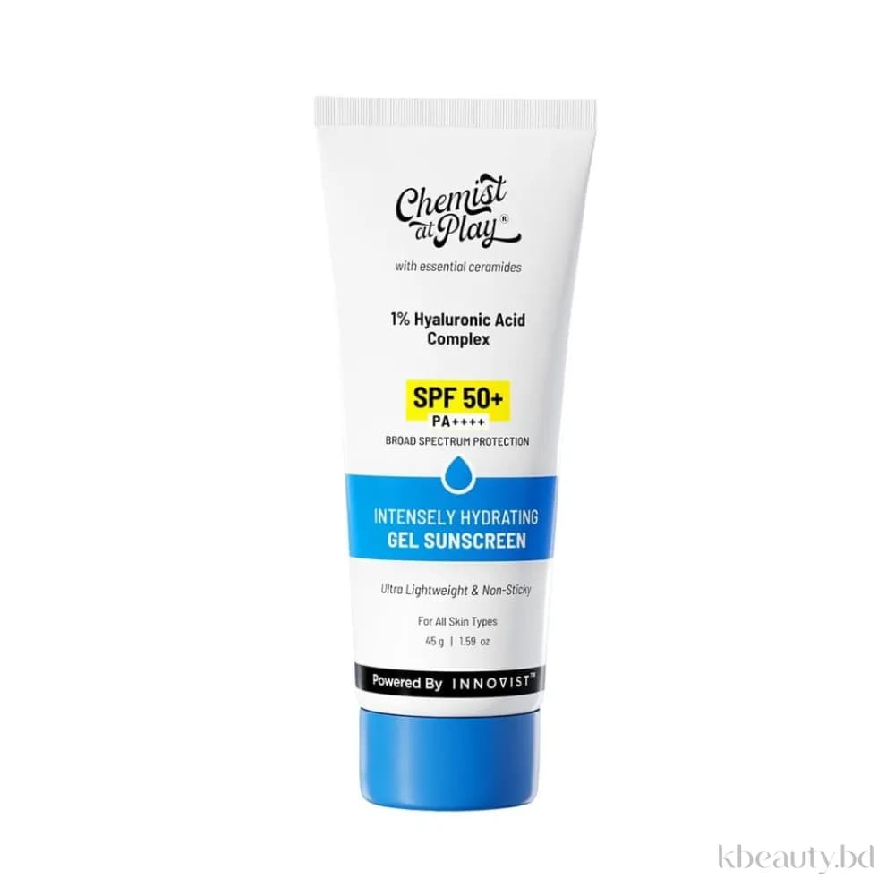 Chemist at Play Intense Hydrating Gel Sunscreen SPF 50+ PA++++ 45g