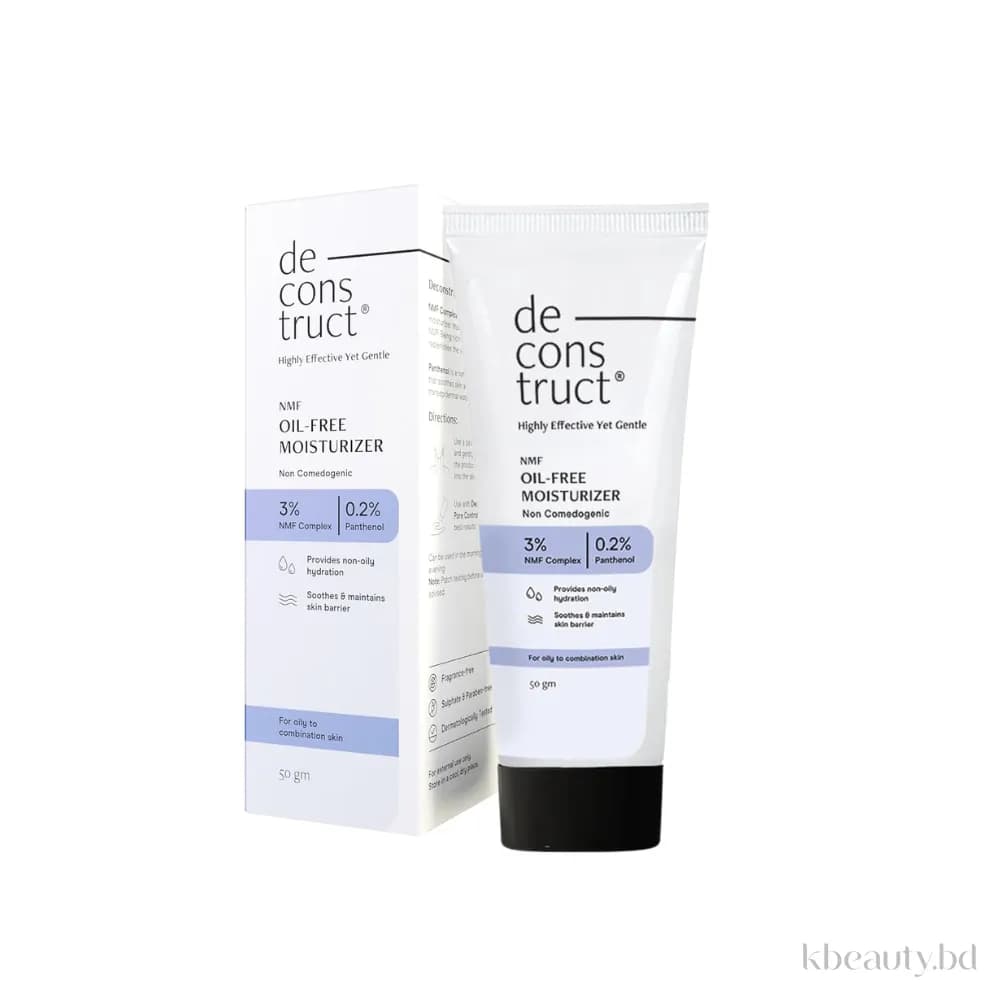 Deconstruct Oil-Free Moisturizer For Oily Skin | 3% NMF Complex + 0.2% Panthenol