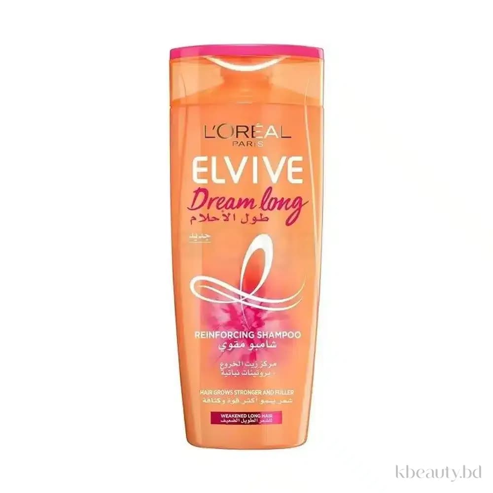 L'Oreal Paris ELVIVE Dream Long Restoring Shampoo 400ml Revive Your Long, Damaged Hair