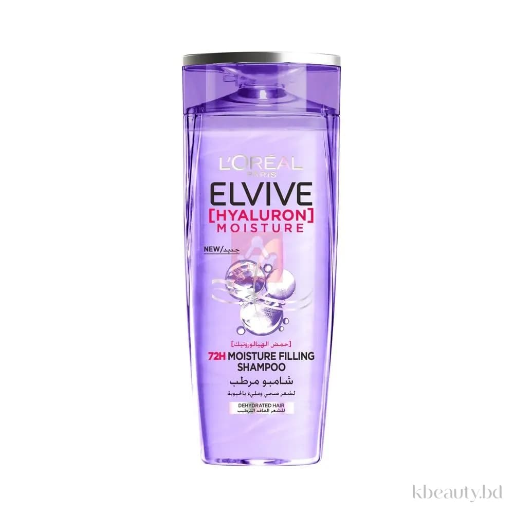 L'Oreal Paris Elvive Hyaluron 72h Moisture Shampoo 400ml