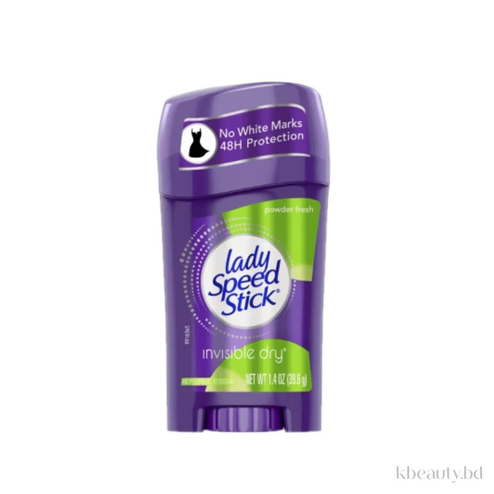 Lady Speed Stick Invisible Dry Deodorant 39.6g ( Powder Fresh)