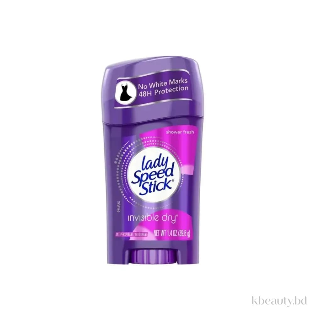 Lady Speed Stick Invisible Dry Deodorant 39.6g (Shower Fresh)