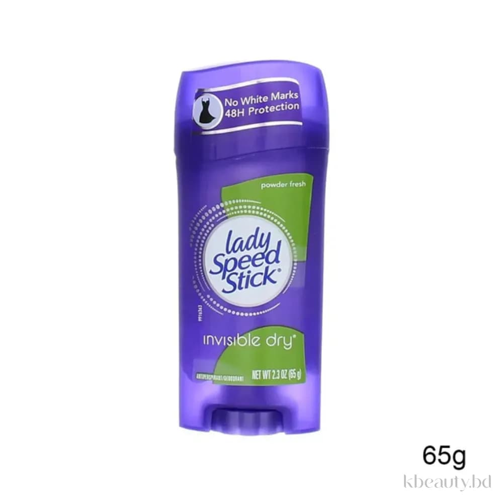 Lady Speed Stick Invisible Dry Deodorant 65g ( Powder Fresh)