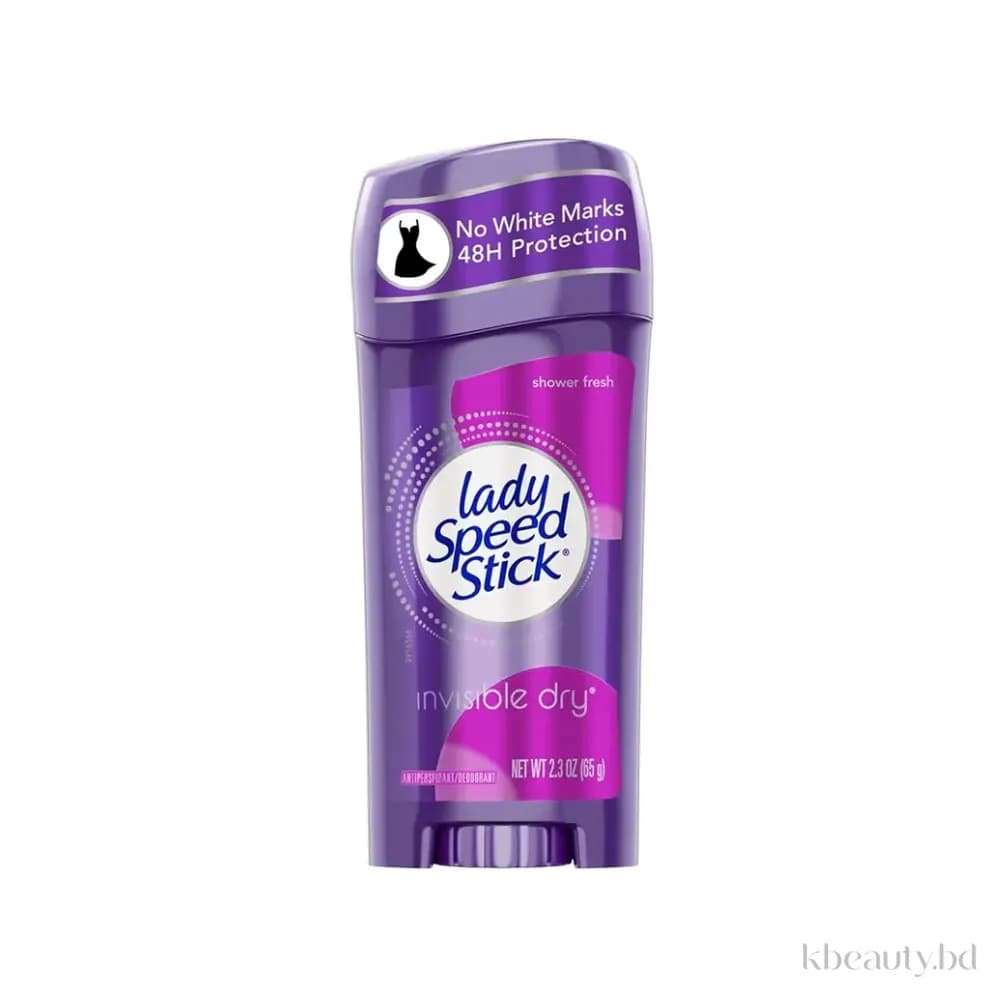 Lady Speed Stick Invisible Dry Deodorant 65g (Shower Fresh)