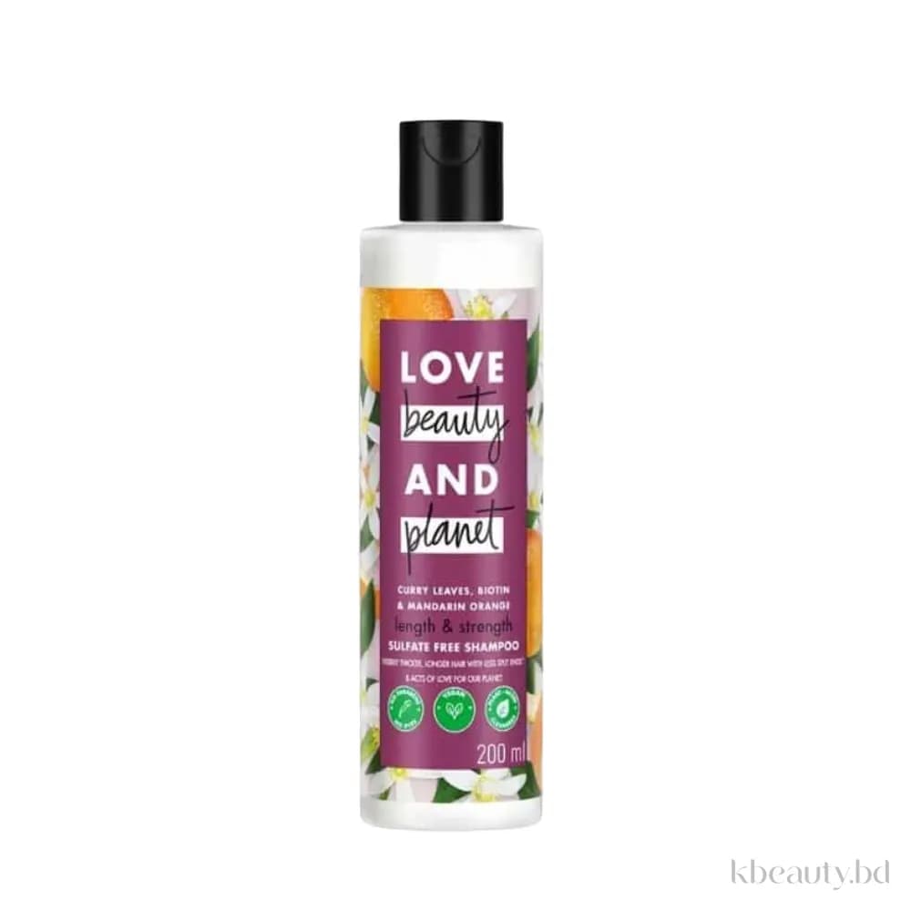 Love Beauty & Planet Curry Leaves Biotin & Mandarin Shampoo