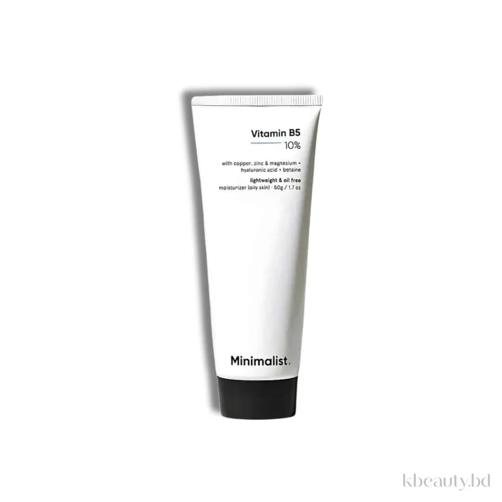 Minimalist 10% Vitamin B5 Gel Face Moisturizer For Oily & Acne Prone Skin