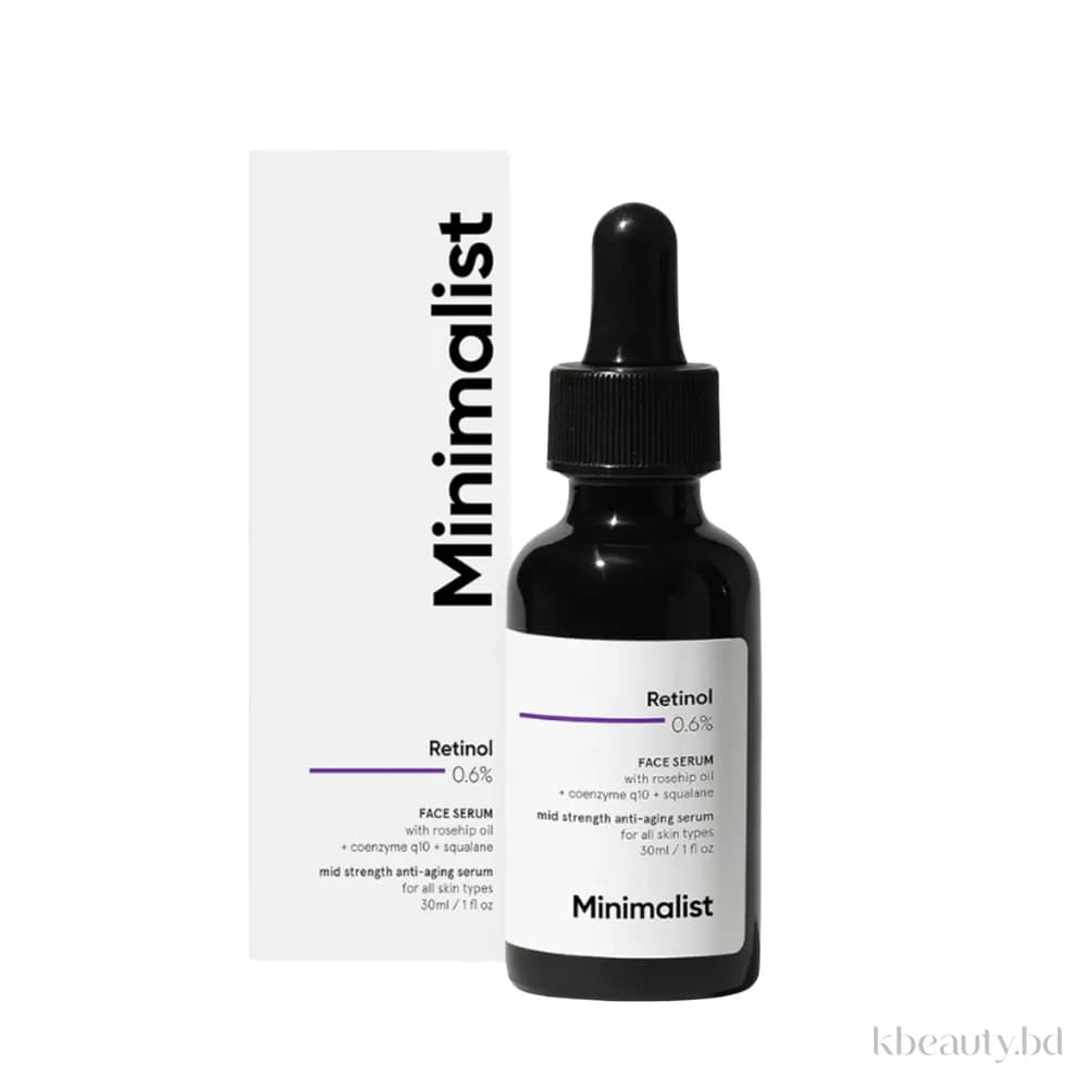 Minimalist Retinol 0.6% Face Serum 30ml