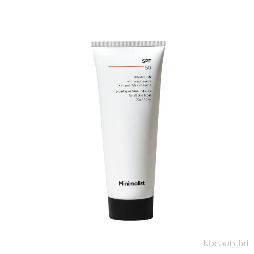 Minimalist Sunscreen SPF 50 PA++++