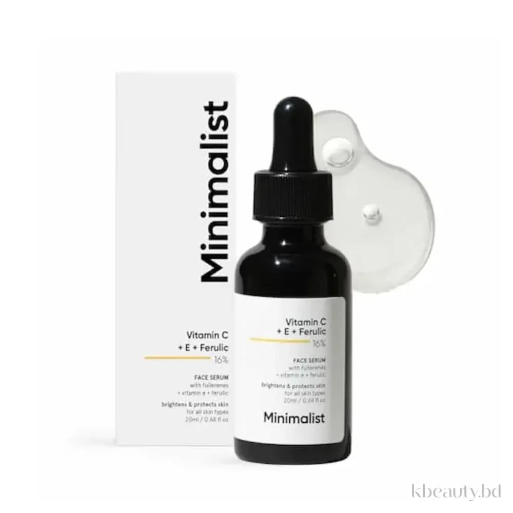Minimalist Vitamin C+ E+ Ferulic 16% Face Serum 20ml