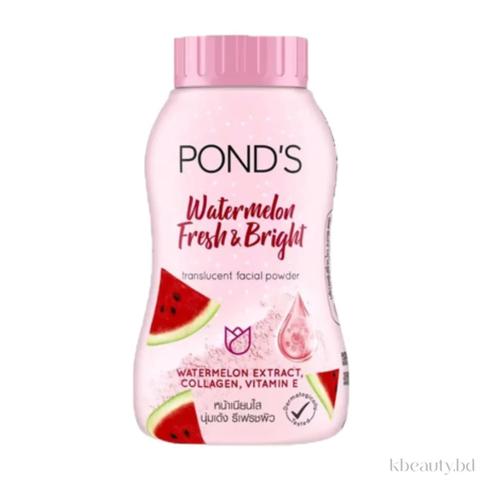 Ponds Watermelon Fresh & Bright Translucent Facial Powder