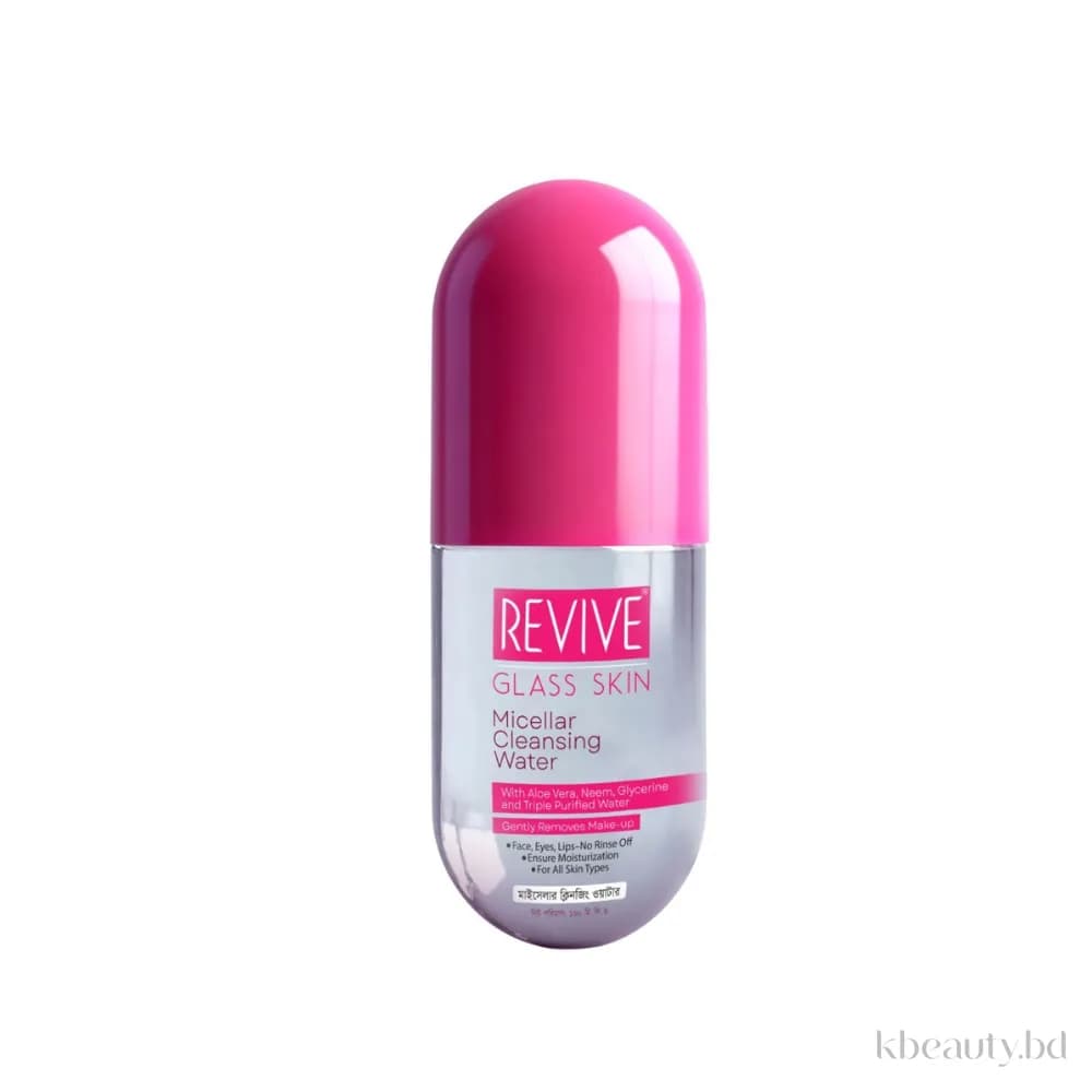 Revive Glass Skin Micellar Cleansing Water- 180ml