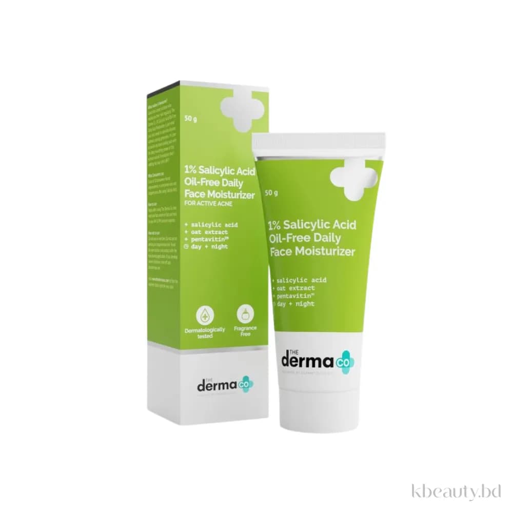 The Derma Co 1% Salicylic Acid Oil-Free Face Moisturizer 50g