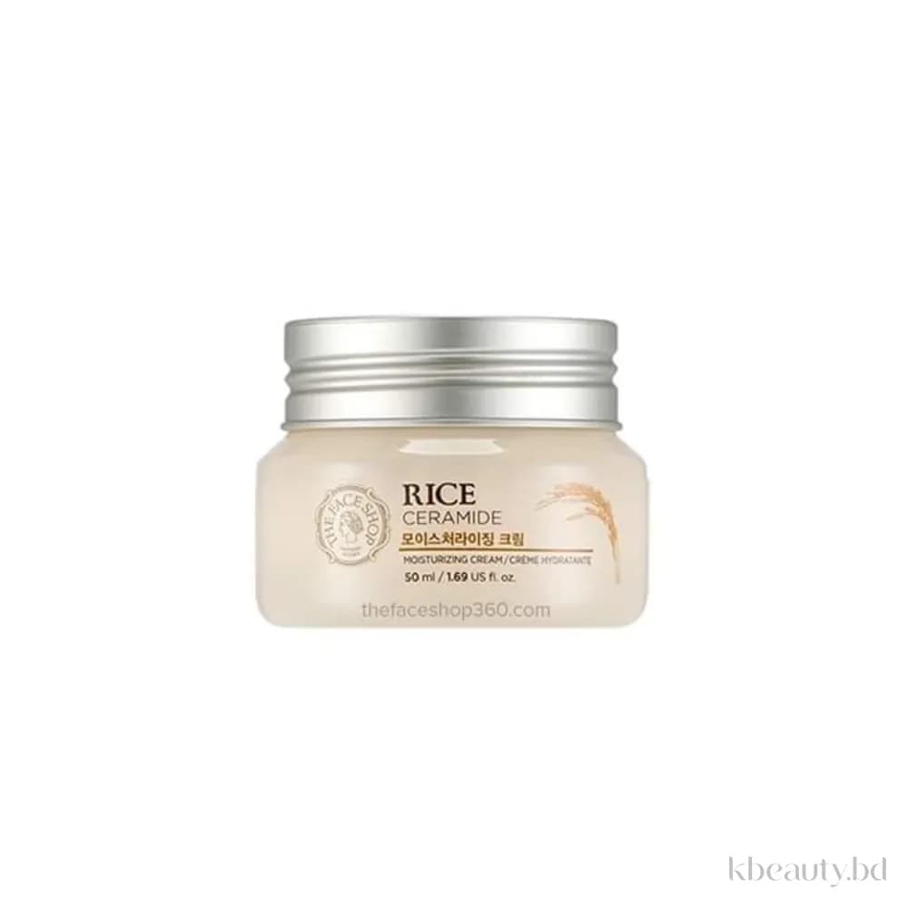The Face Shop Rice & Ceramide Moisturizing Cream – 50ml