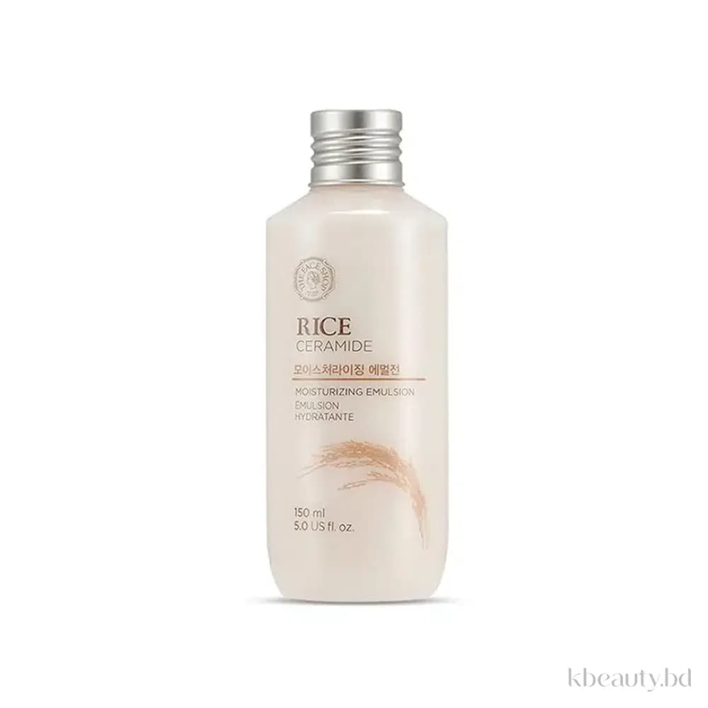 The Face Shop Rice Ceramide Moisturizing Emulsion – 150ml