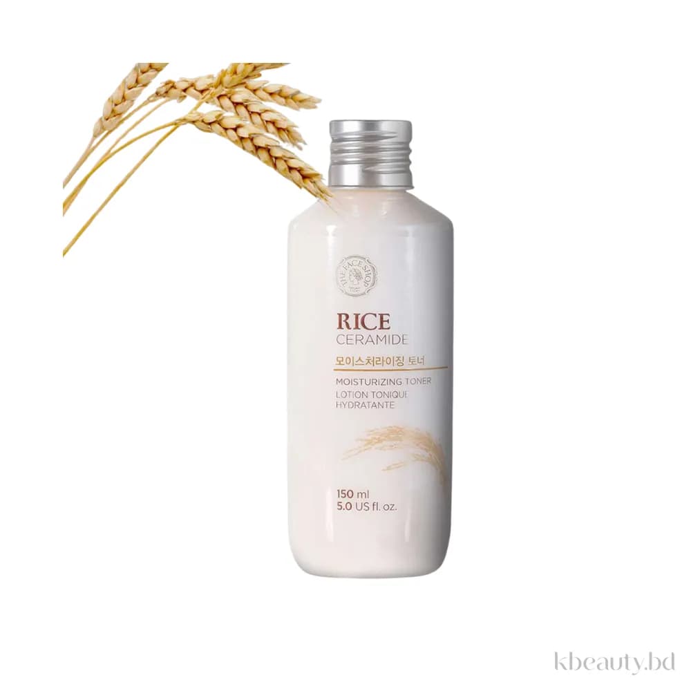 The Face Shop Rice & Ceramide Moisturizing Toner – 150ml