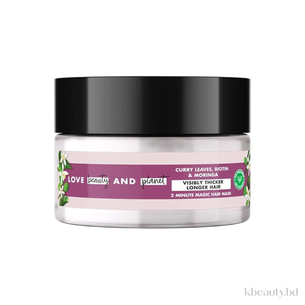 Love Beauty & Planet Curry, Biotin & Moringa Hair Mask 200ml
