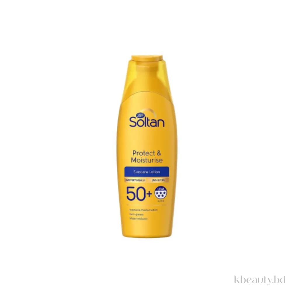 Boots Soltan Protect & Moisturise lotion SPF50+ 200ml
