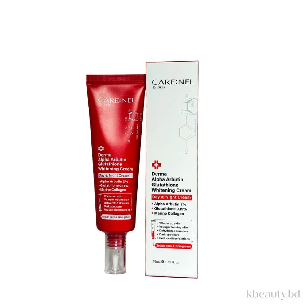 Carenel Derma Alpha Arbutin Glutathione Whitening Cream 45ml