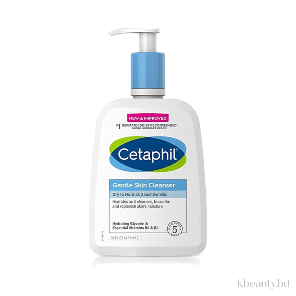 Cetaphil Gentle Skin Cleanser – 473ml Normal To Dry Sensitive Skin