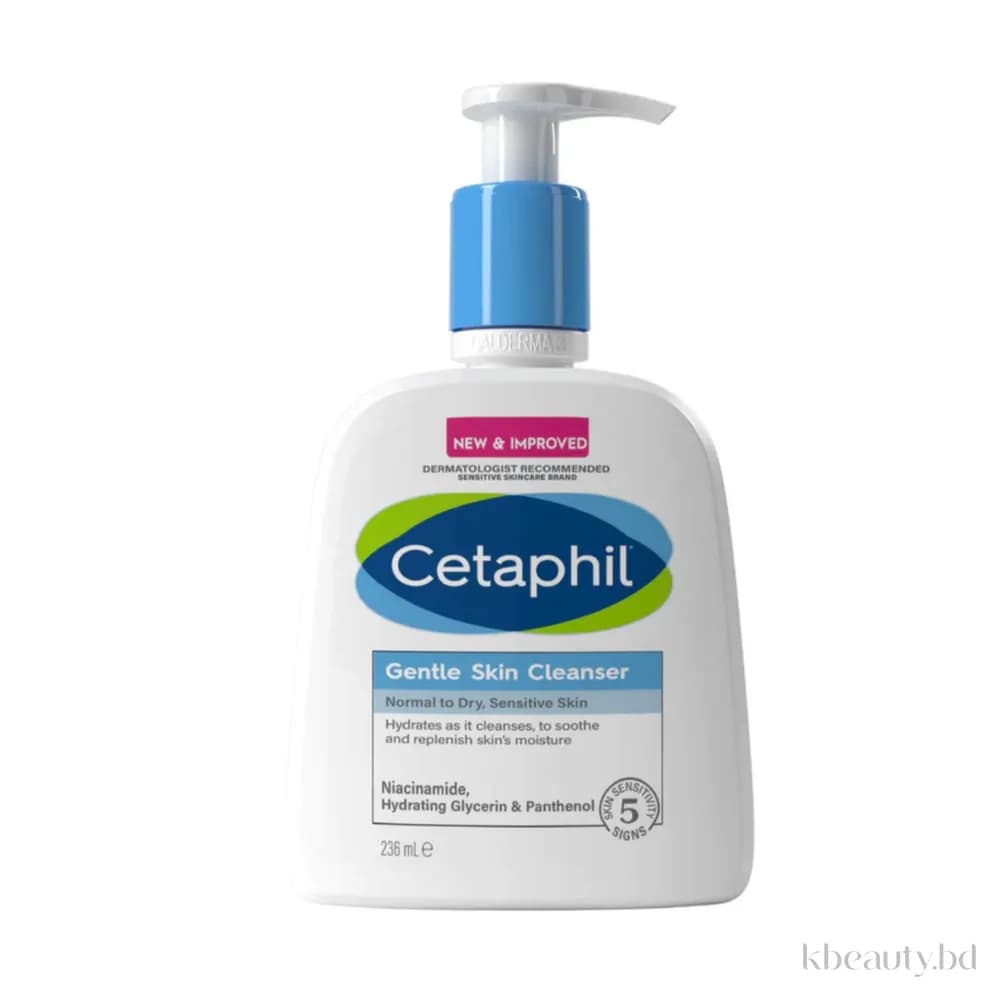 Cetaphil Gentle Skin Cleanser – 236ml Normal To Dry Sensitive Skin