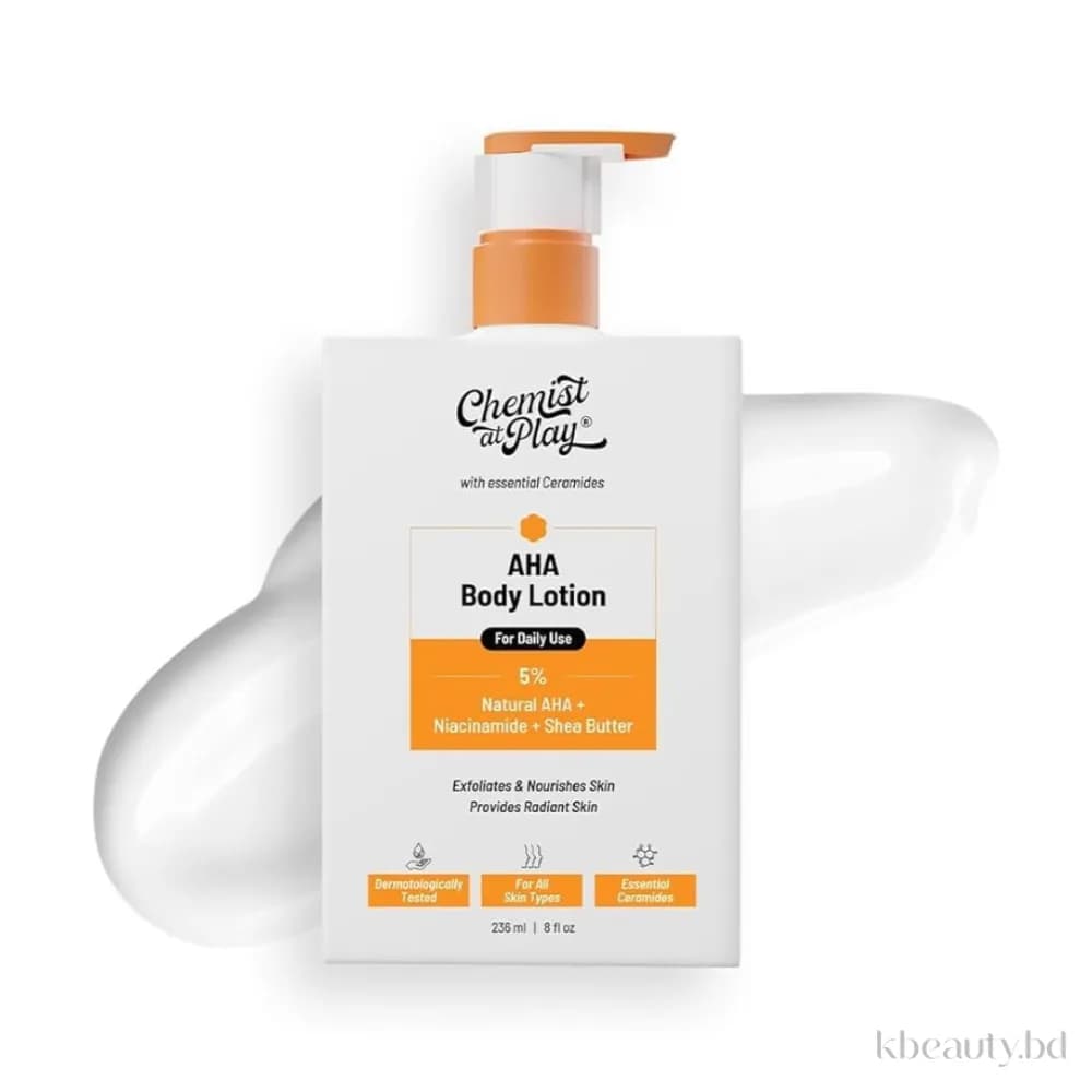 Chemist At Play AHA Body Lotion 236ml
