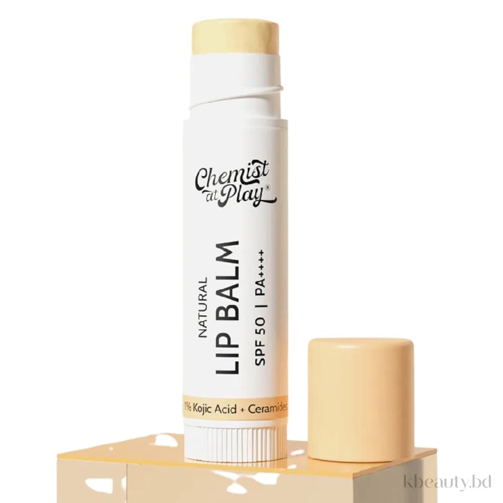 Chemist At Play Natural Lip Balm SPF 50 PA++++
