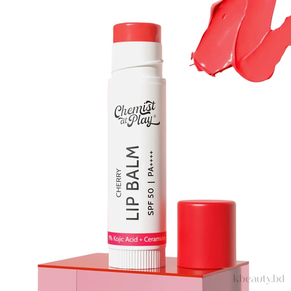 Chemist at Play Cherry Lip Balm SPF 50 PA++++