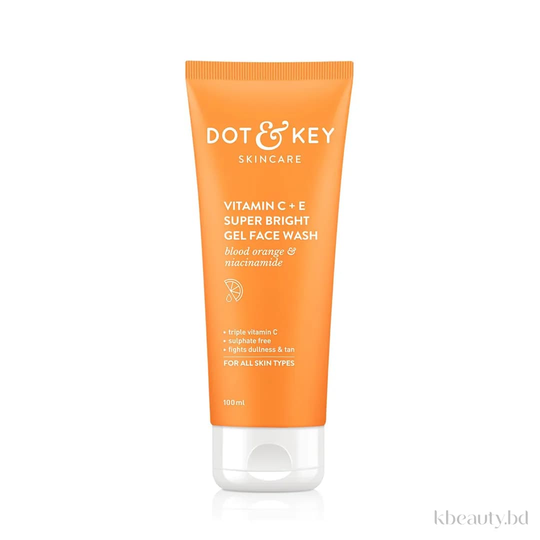 Dot & Key Vitamin C + E Super Bright Gel Face Wash 100ml