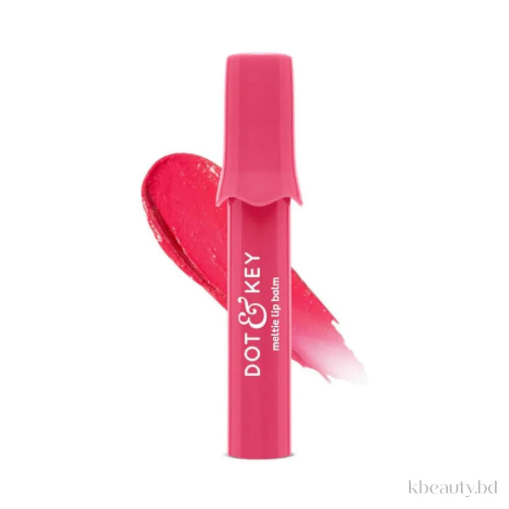 Dot & Key Meltie Lip Balm SPF 50+ with 2% Kojic - Strawberry Glaze
