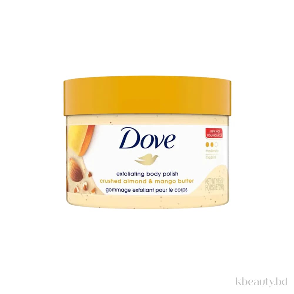 Dove Exfoliating Body Polish Crushed Almond & Mango 298gm