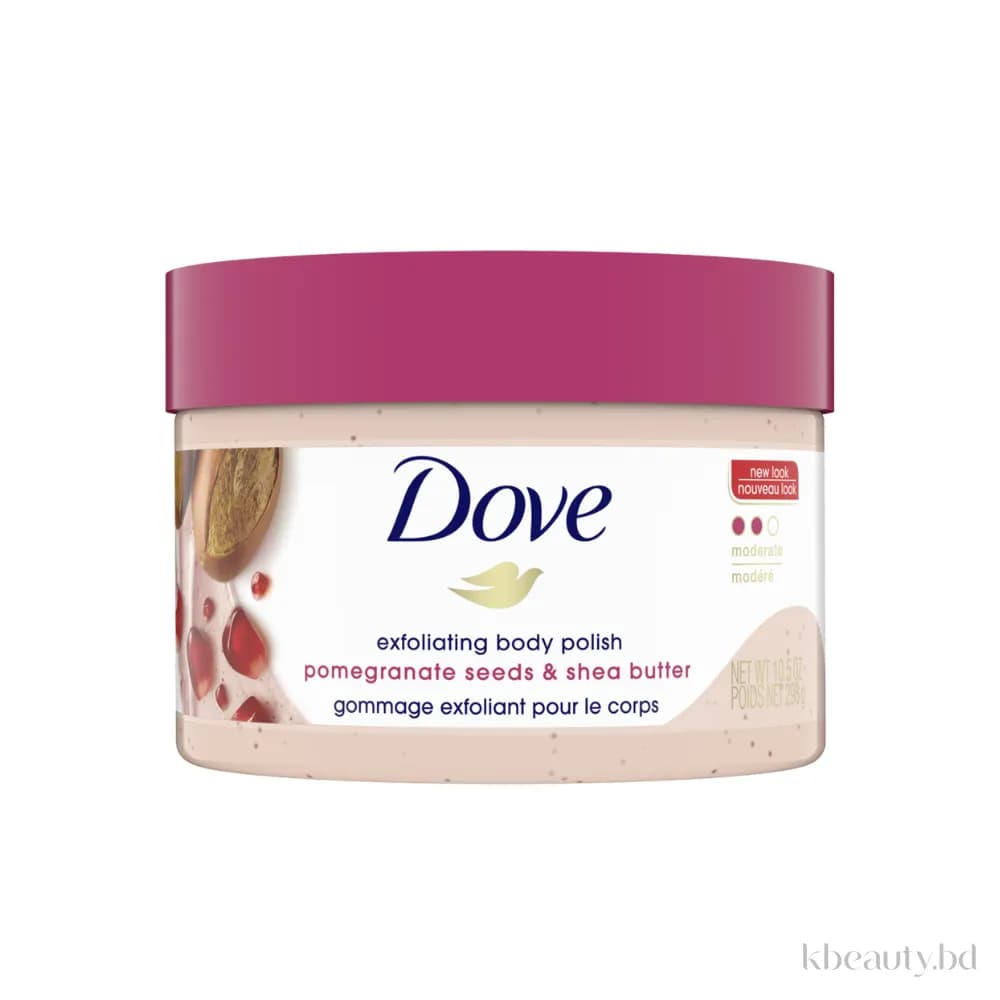 Dove Exfoliating Body Polish Pomegranate Seeds & Shea Butter 298gm