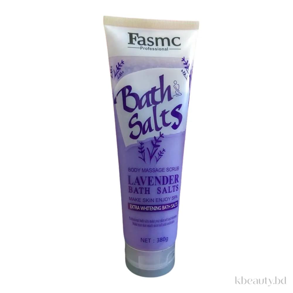 Fasmc Bath Salts Lavender Body Massage Scrub 380g