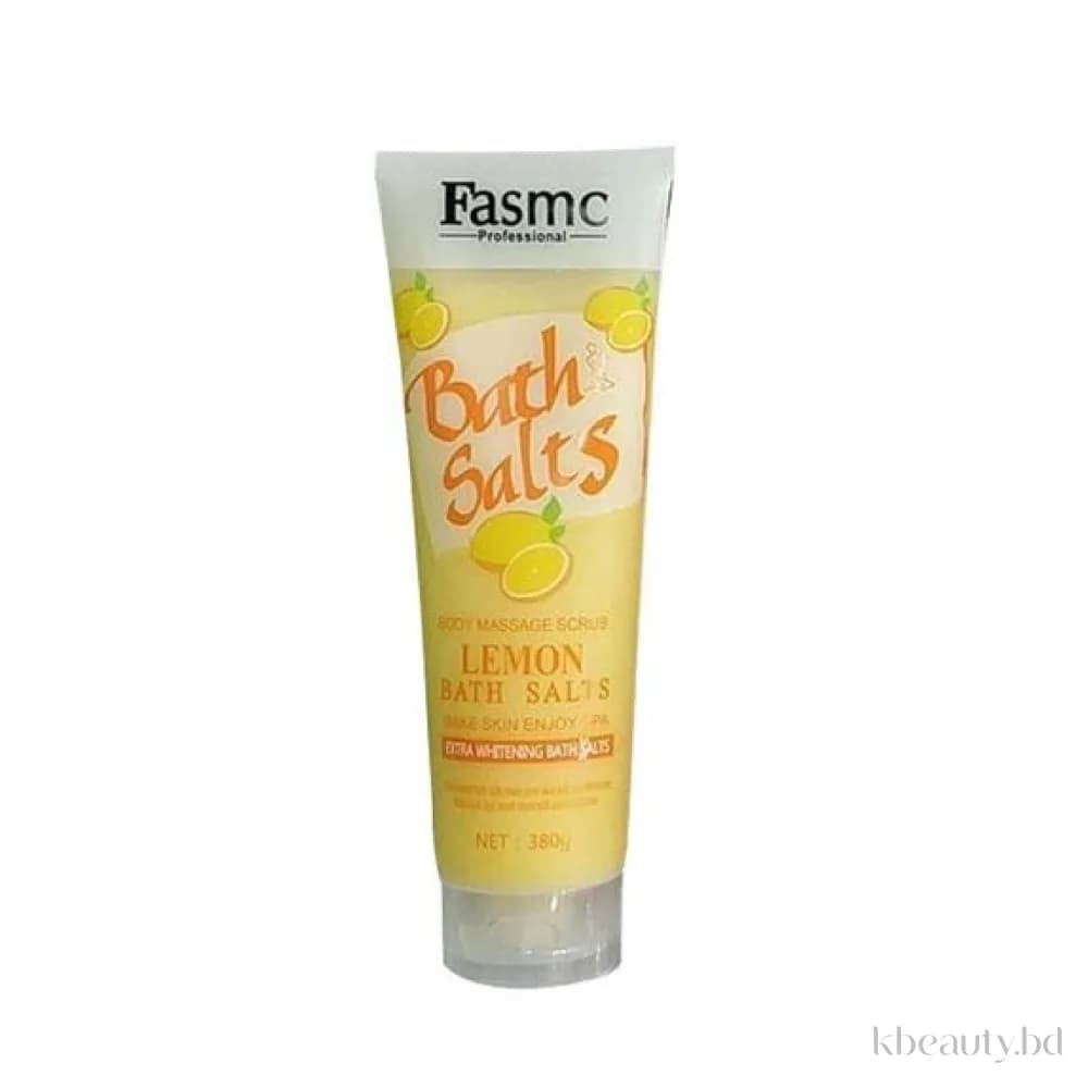 Fasmc Bath Salts With Lemon Body Massage Scrub 380g