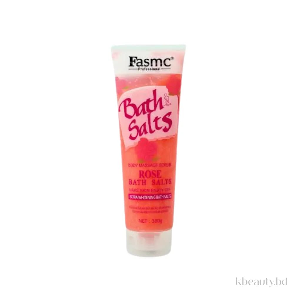 Fasmc Bath Salts With Rose Body Massage Scrub 380g