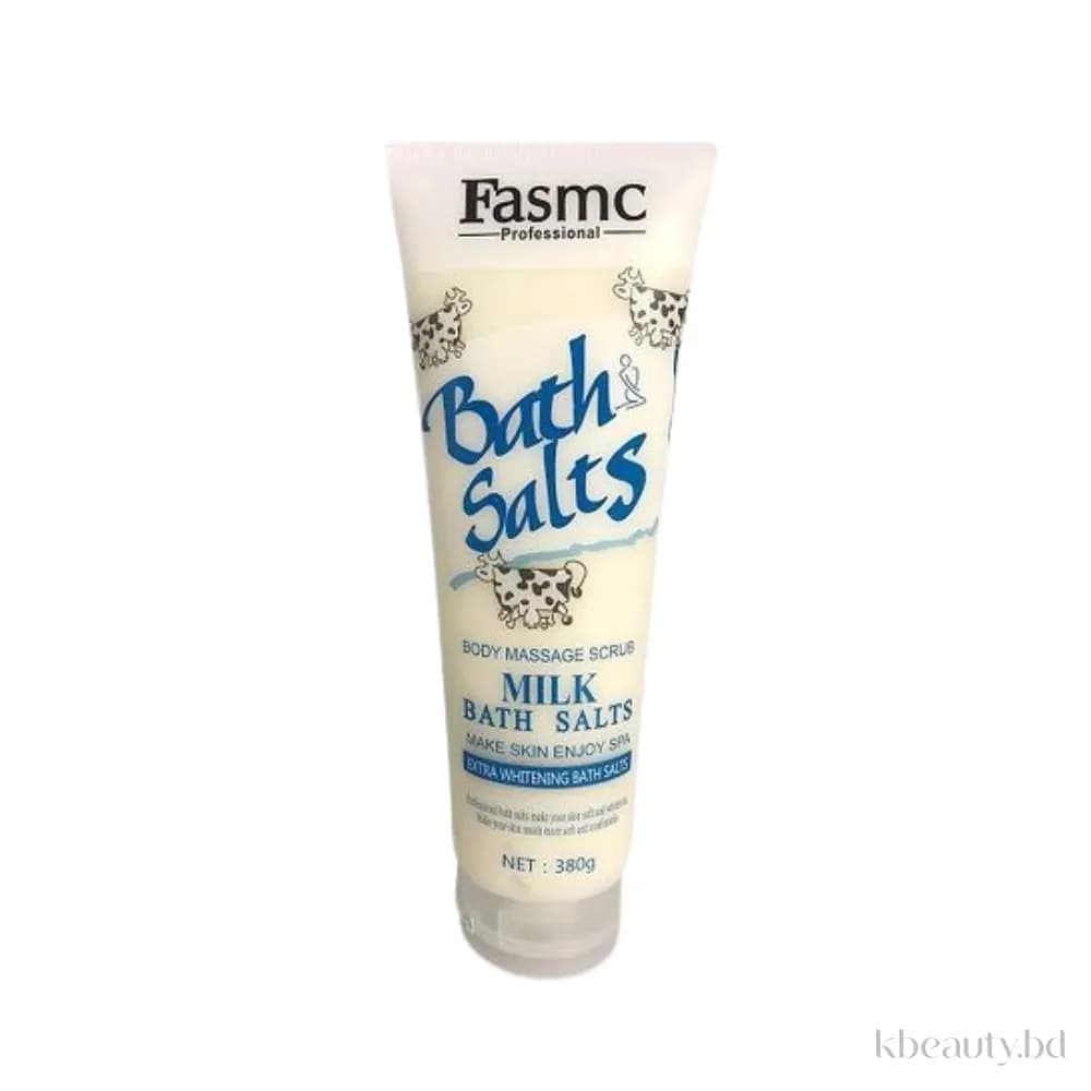 Fasmc Milk Bath Salts Body Massage Scrub 380g