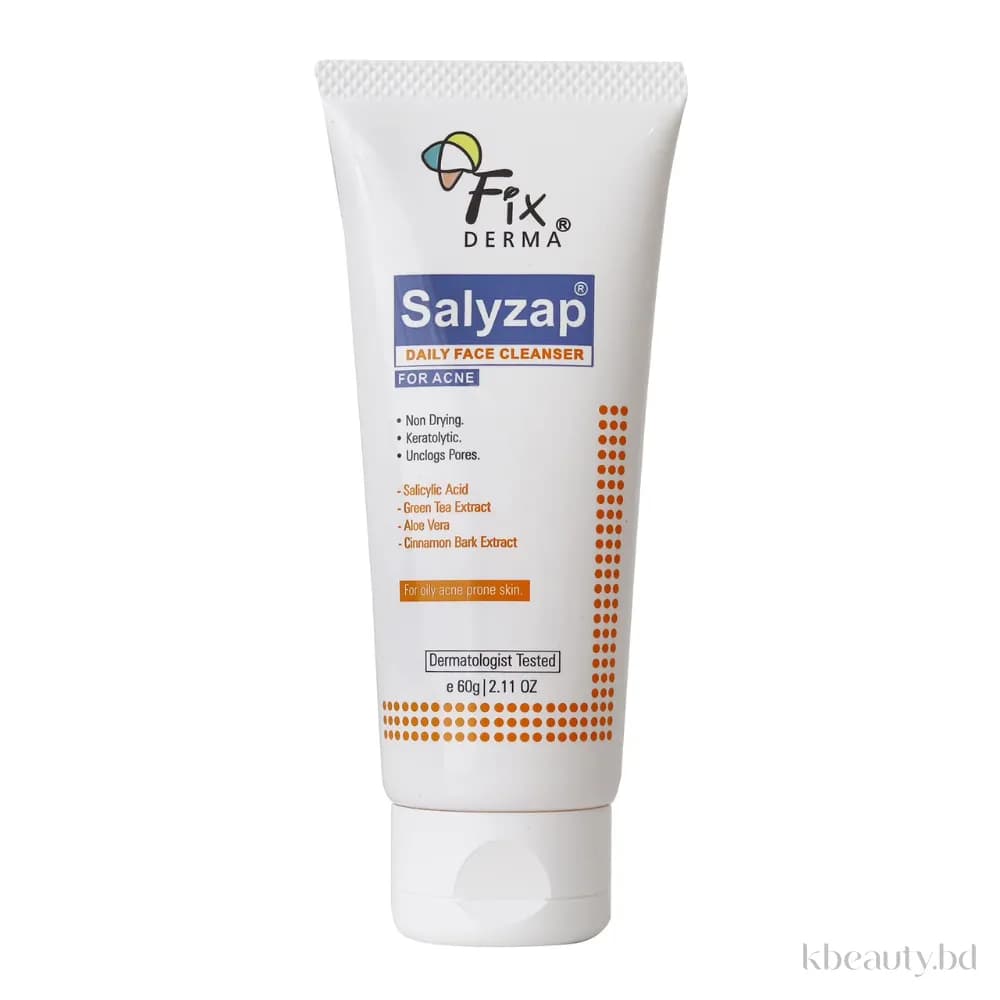 Fixderma 2% Salicylic Acid Face Wash for Oily Skin 60ml