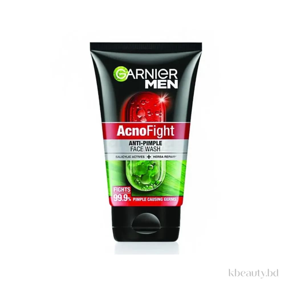 Garnier Men Acno Fight Anti Pimple Face Wash with Salicylic Active & Herba Repair 100gm 