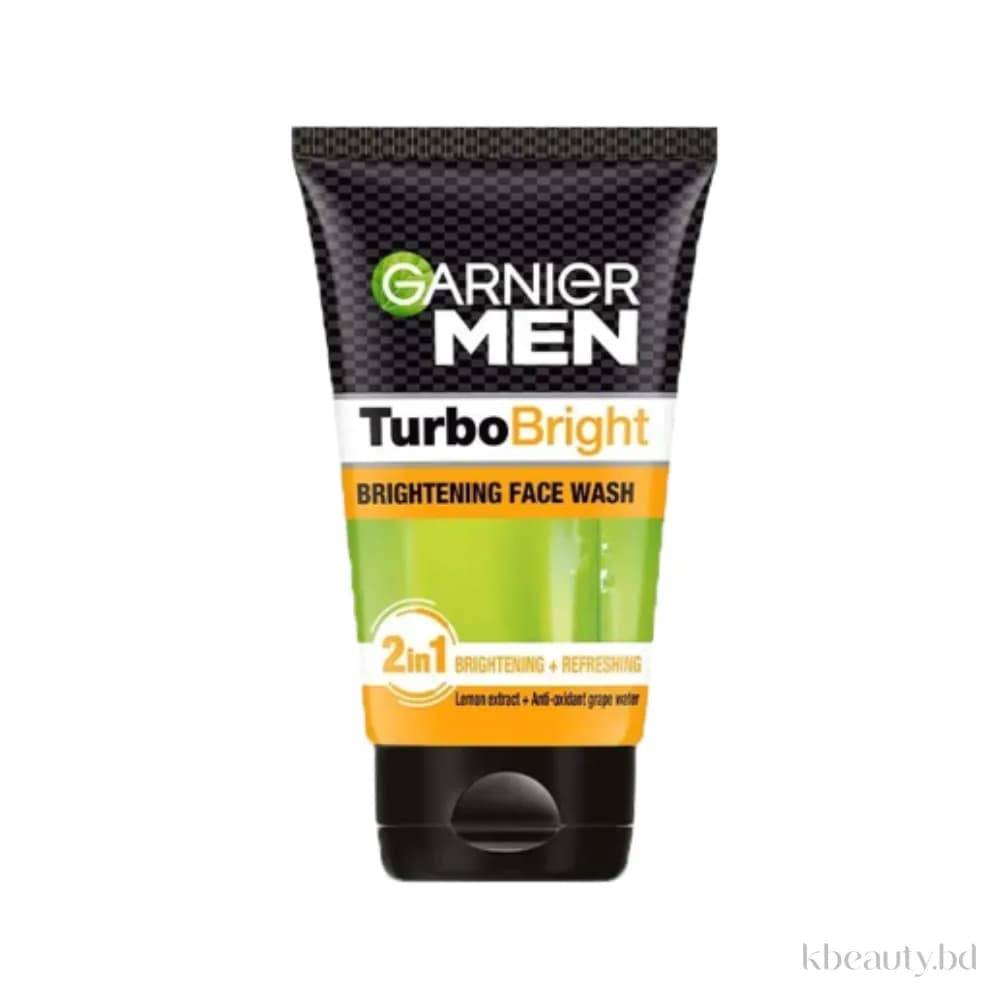 Garnier Men Turbo Bright Brightening Face Wash 100gm