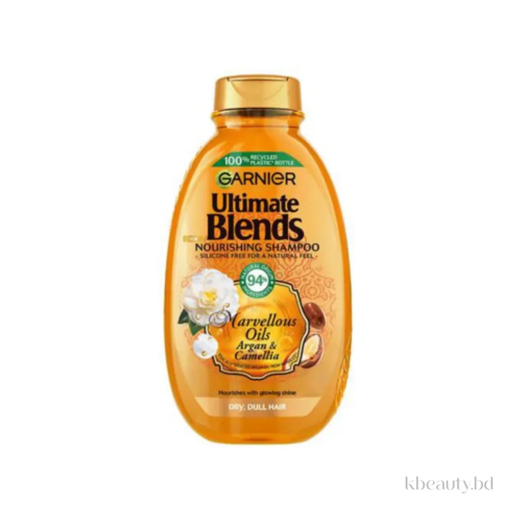 Garnier Ultimate Blends Argan Oil And Camellia Oil Shampoo 400ml