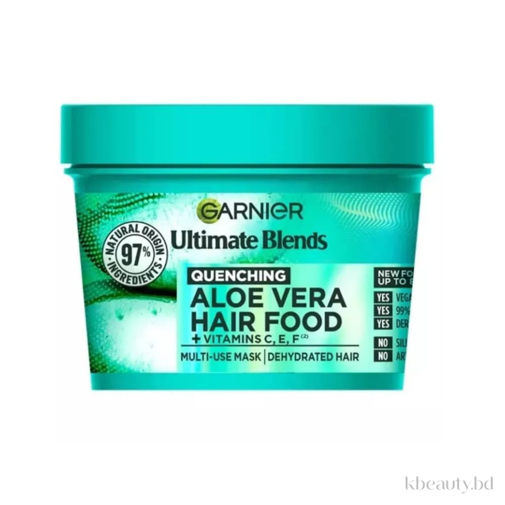 Garnier Ultimate Blends Hair Food Aloe Vera 3 in 1 Hair Mask Treatment – 390ml