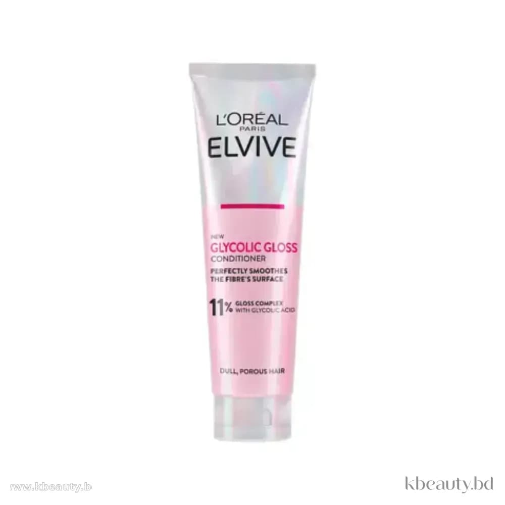 Loreal Paris Elvive Glycolic Gloss Conditioner for Dull Hair 150ml