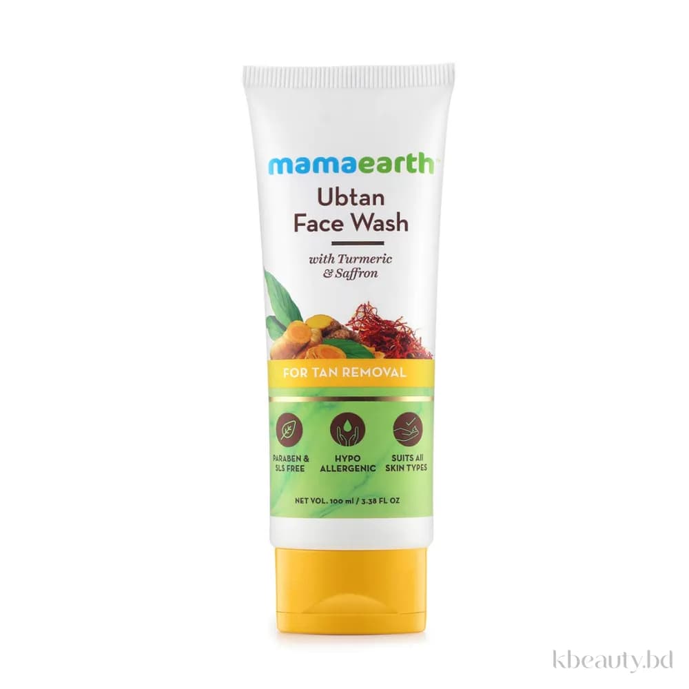 Mamaearth Ubtan Face Wash for Tan Removal 100ml