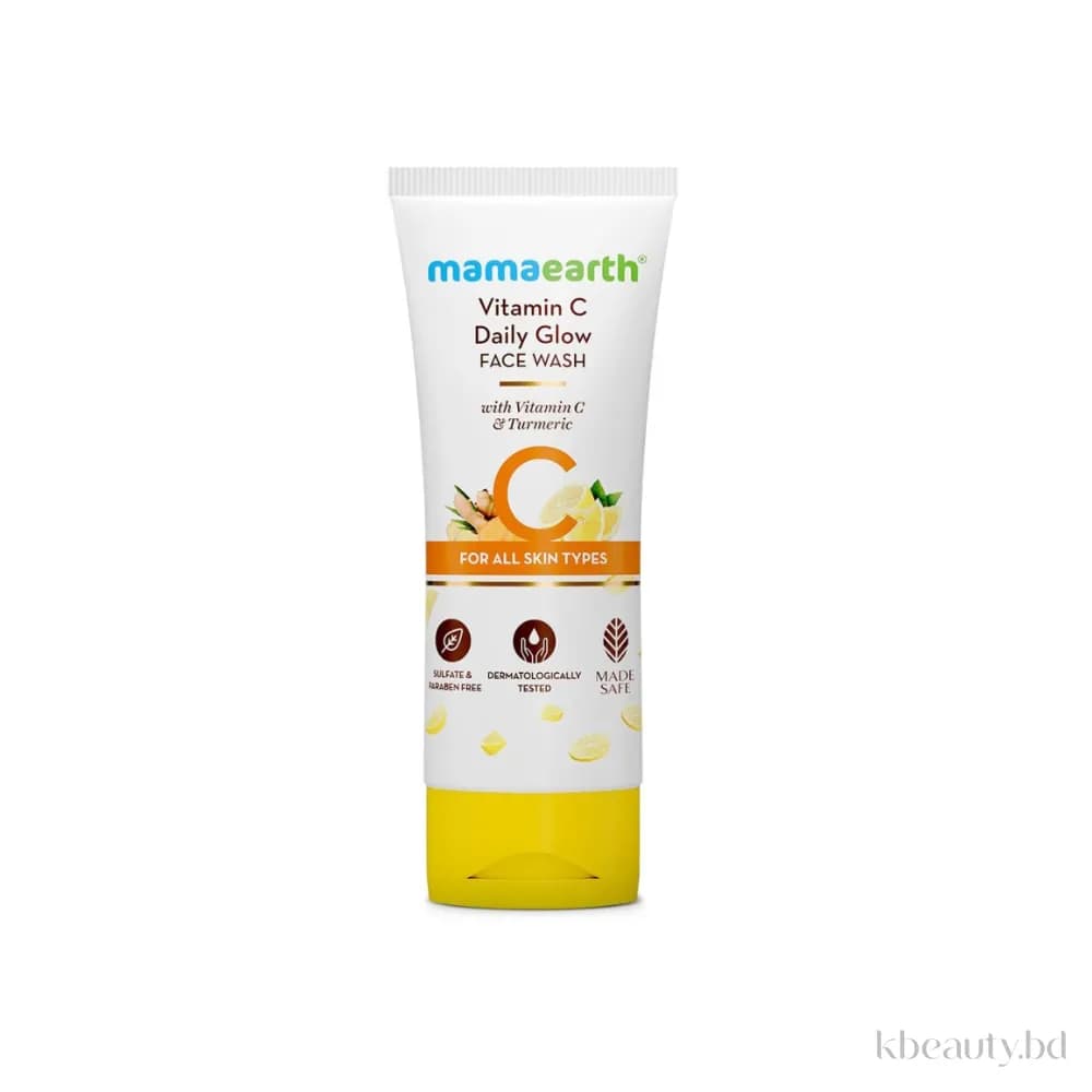 Mamaearth vitamin C face wash 100ml