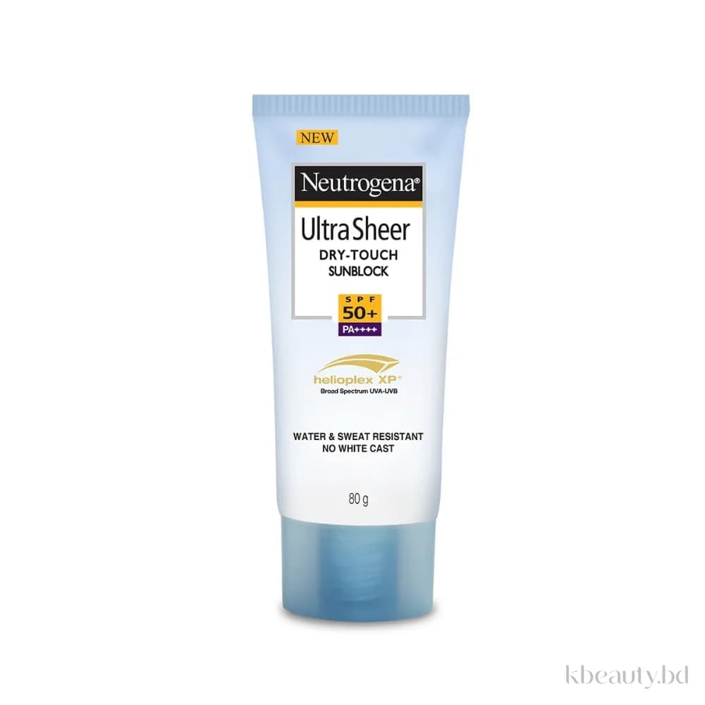 Neutrogena Ultra Sheer Dry Touch Sunblock SPF 50+ 80g